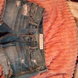 Hollister cut off shorts